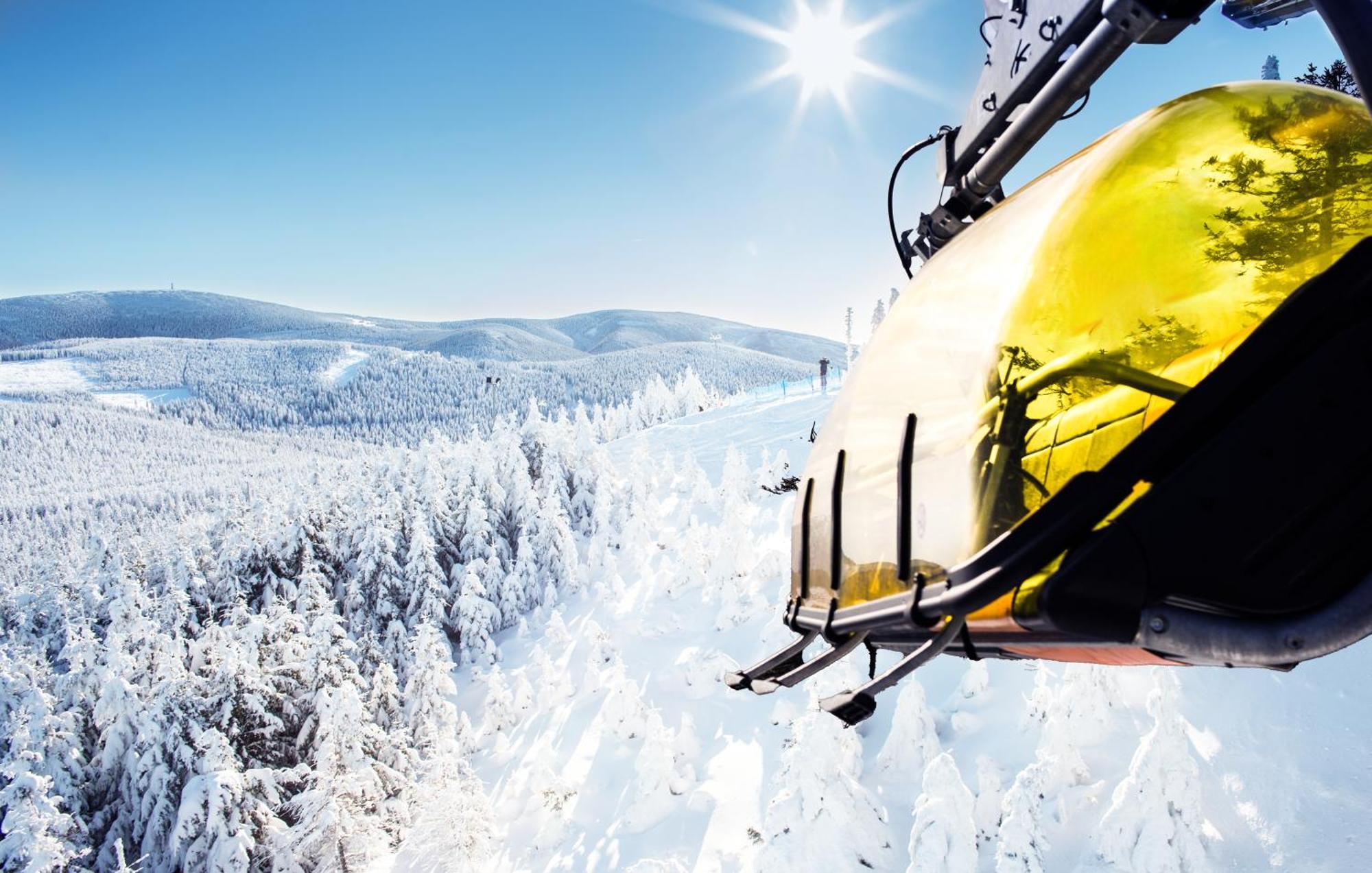 Panorama Ski, Bike, Spa & Restaurant - Czarna Gora Resort Строне-Слёнске Экстерьер фото