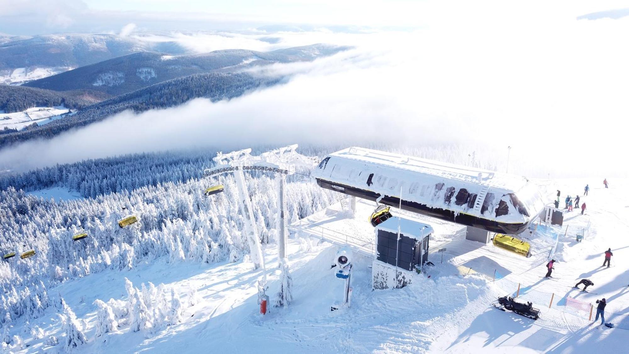 Panorama Ski, Bike, Spa & Restaurant - Czarna Gora Resort Строне-Слёнске Экстерьер фото